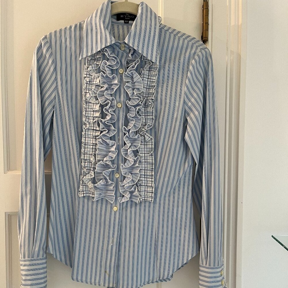 Etro Ruffle shirt